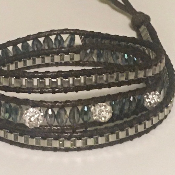 Kate Soleil Leather Wrap Bracelet - Picture 1 of 3